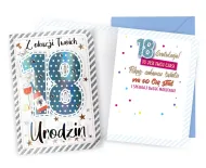 Karnet DK - Z okazji Twoich 18 urodzin