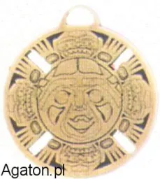 Amulet 46 - duch boga Słońca + rzemyk - gratis!