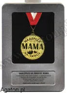 Medal obustronny - Najlepsza Mama na świecie