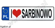 Sarbinowo - tablica