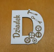 Magnesem literka D - Dziadek (narzędzia)