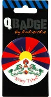 Przypinka Kukartka - Wolny Tybet