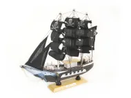 Statek drewniany 21 cm - Confection