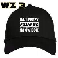 Czapka z daszkiem (czarna) - Najlepszy Dziadek na świecie