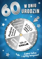 Karnet 3D z kołem fortuny N - W dniu 60 urodzin zakręć kołem i spełnij marzenia