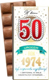 Czekolada - W dniu 50 urodzin. Rok 1974 był naprawdę wyjątkowy