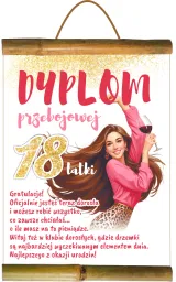 Dyplom z bambusem - Przebojowej 18 latki