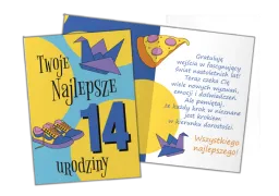 Karnet B6 - Twoje Najlepsze 14 Urodziny