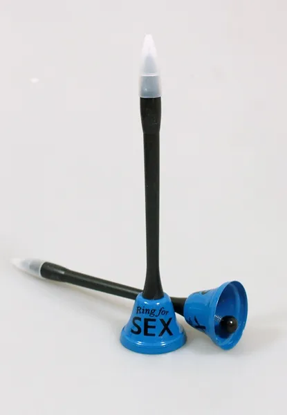 Długopis Z Niebieskim Dzwonkiem Ring For Sex Pl 6863