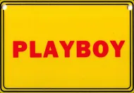 Tabliczka żółta - Playboy