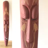 Dekoracja - Maska drewniana Lombok 150 cm