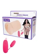 Vagina 650g z wibrqacją - Renia