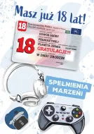 Karnet z dowodem - Masz już 18 lat Spełniana marzeń!