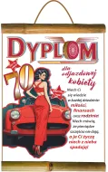 Dyplom z bambusem - 70 dla Odjazdowej Kobiety