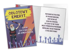 Kartka C5 - Odlotowy Emeryt