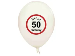 Balony - 50 Happy Birthday