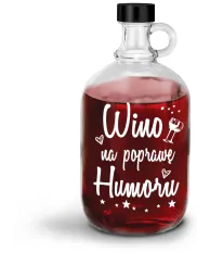 Butelka 2L - Wino na poprawę humoru