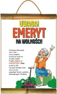 Dyplom z bambusem A - Uwaga Emeryt na wolności