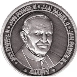 Moneta na szczęście Kukartka - Jan Paweł II