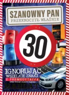 Karnet A4 - Szanowny Pan przekroczył właśnie 30