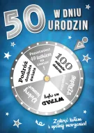 Karnet 3D z kołem fortuny N - W dniu 50 urodzin zakręć kołem i spełnij marzenia