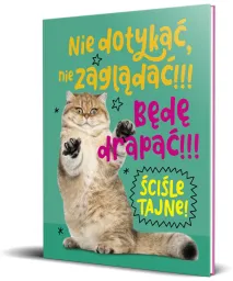 Brulion A5 linia, 96 kartek - Nie dotykać, nie zaglądać, będę drapać!!!