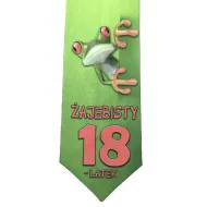 Krawat premium zielony - Żajebisty 18-latek