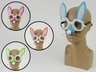 Okulary z twarzą królika