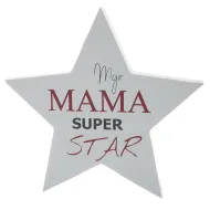 Tabliczka Retro gwiazda - Moja Mama super star