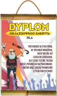 Dyplom z bambusem A - Odjazdowego Emeryta